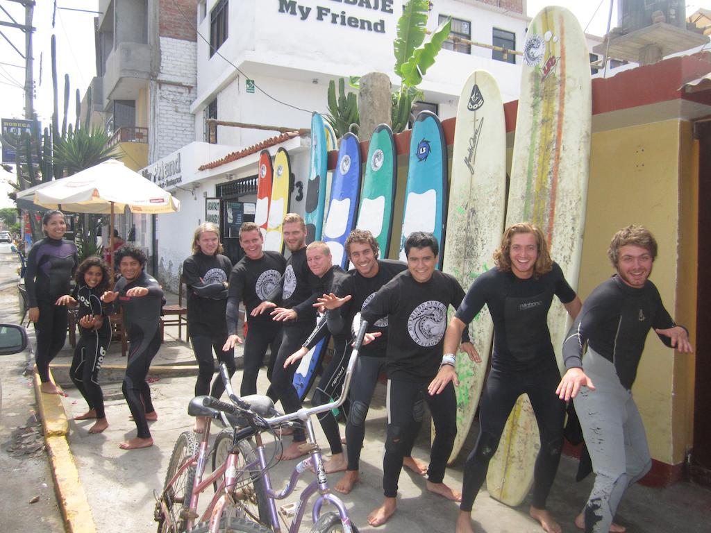 My Friend Surf Hostal Huanchaco Kültér fotó